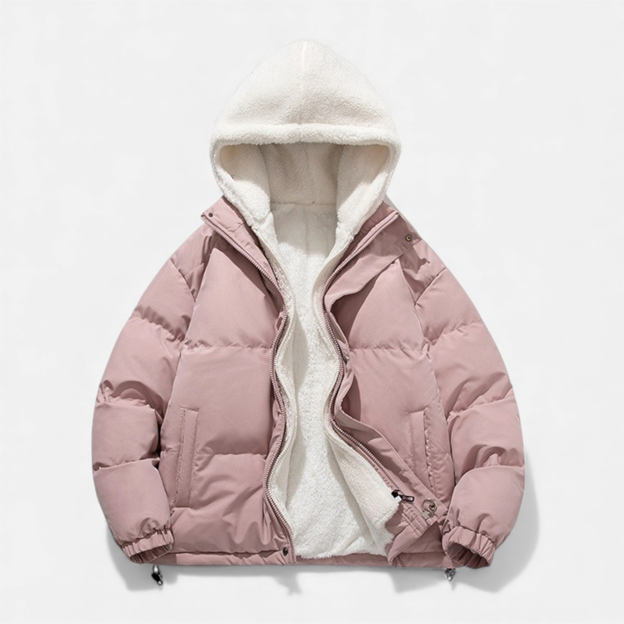 Valmonti | Men’s Cotton Fleece Jacket – Classic Warm Winter Jacket