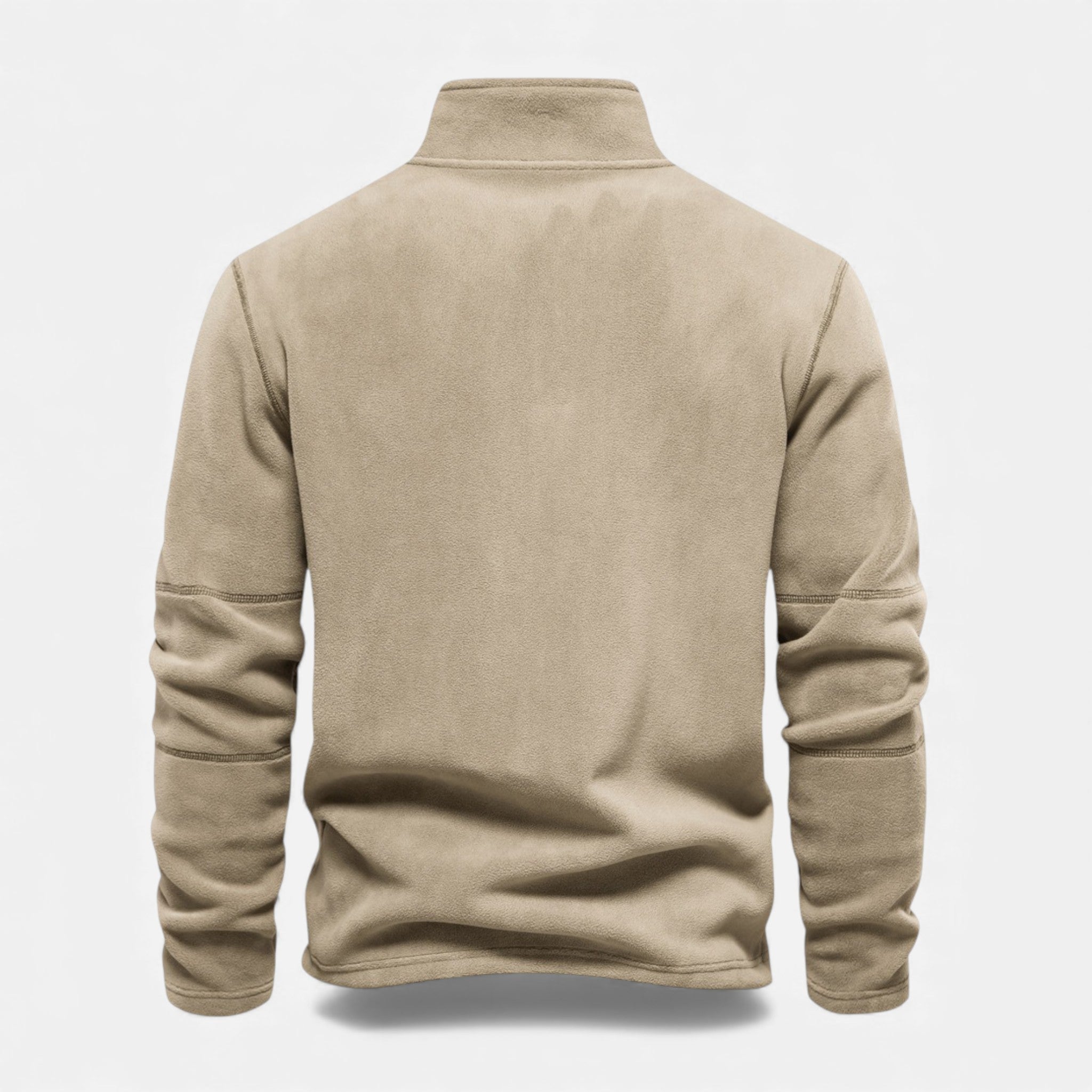 Valmonti | Men’s Fleece Zipper Pullover – Stand-Collar Sweatshirt