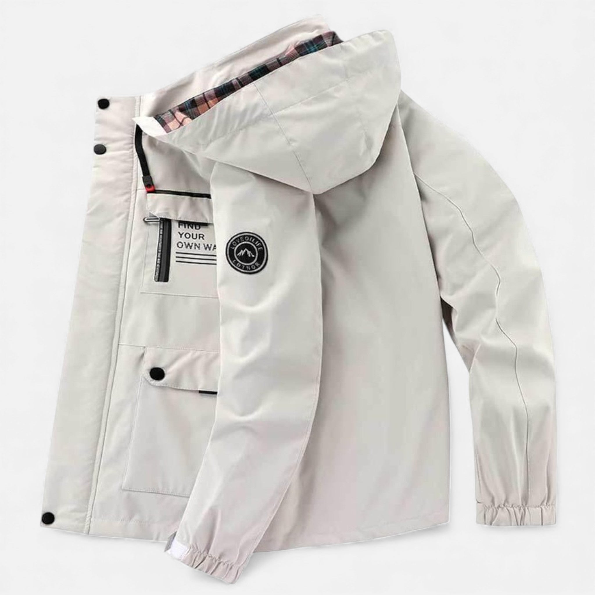 Valmonti | Men’s Windproof Parka – Classic Insulated Hooded Parka