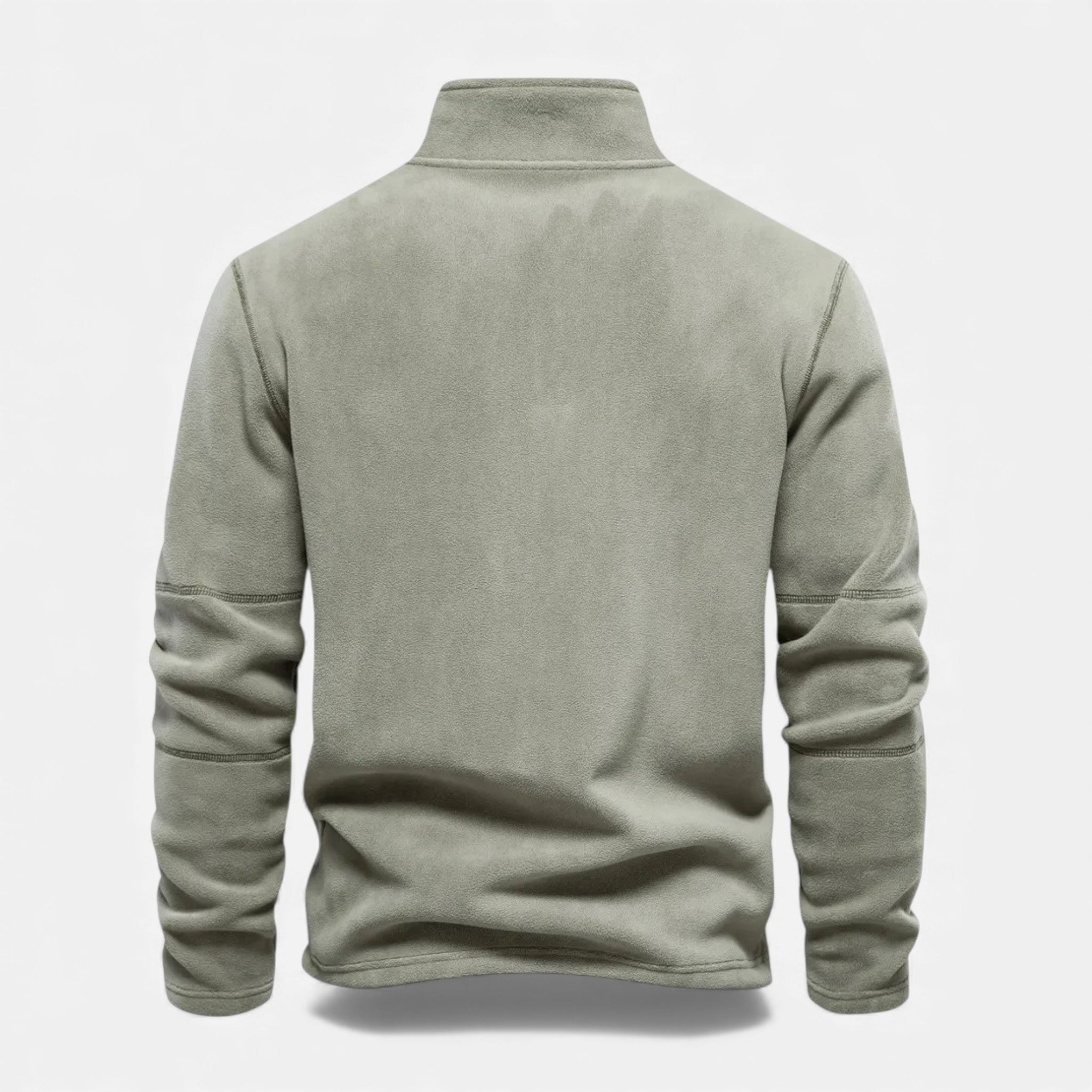 Valmonti | Men’s Fleece Zipper Pullover – Stand-Collar Sweatshirt