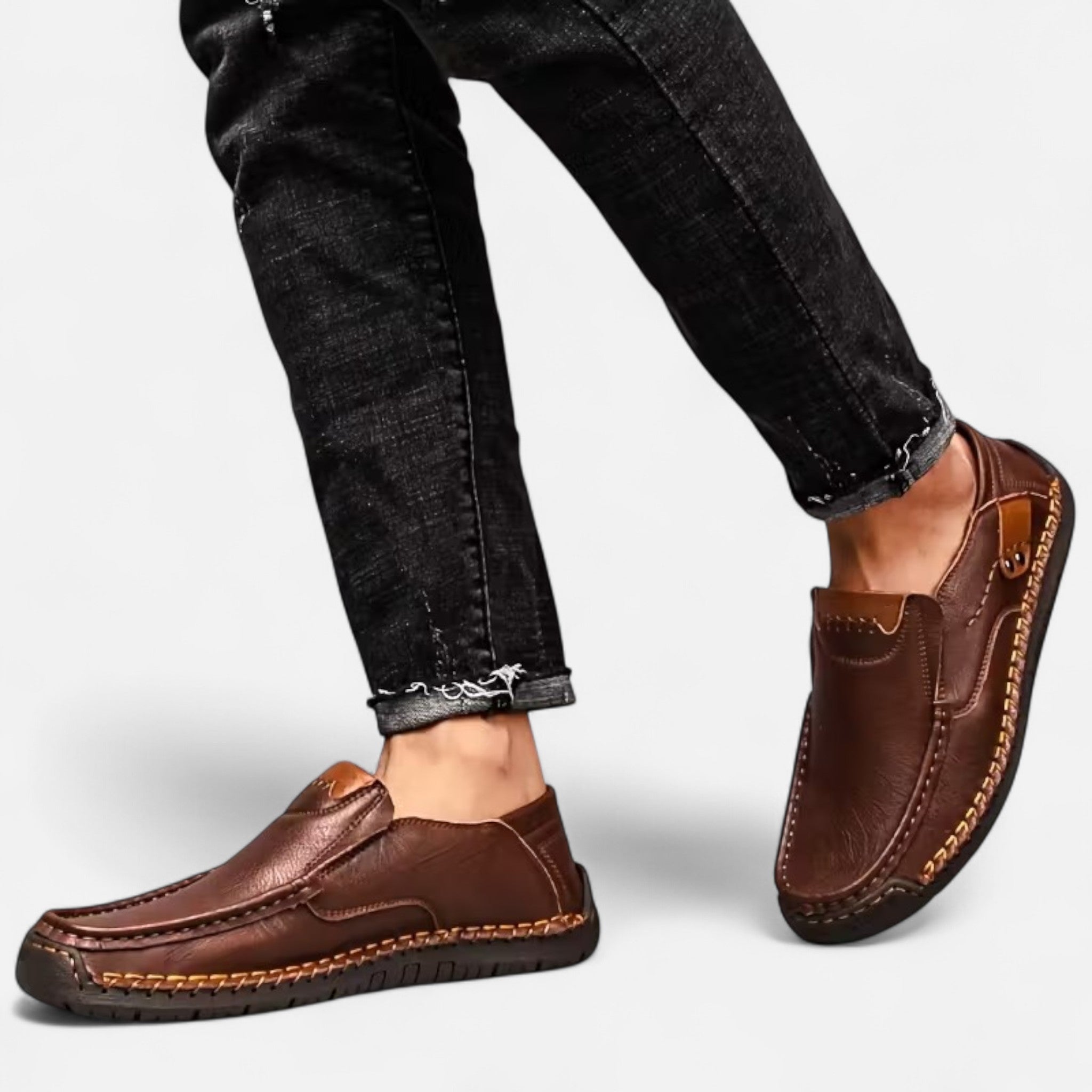 Valmonti | Men’s Slip-On Shoes – Lightweight Heritage Style