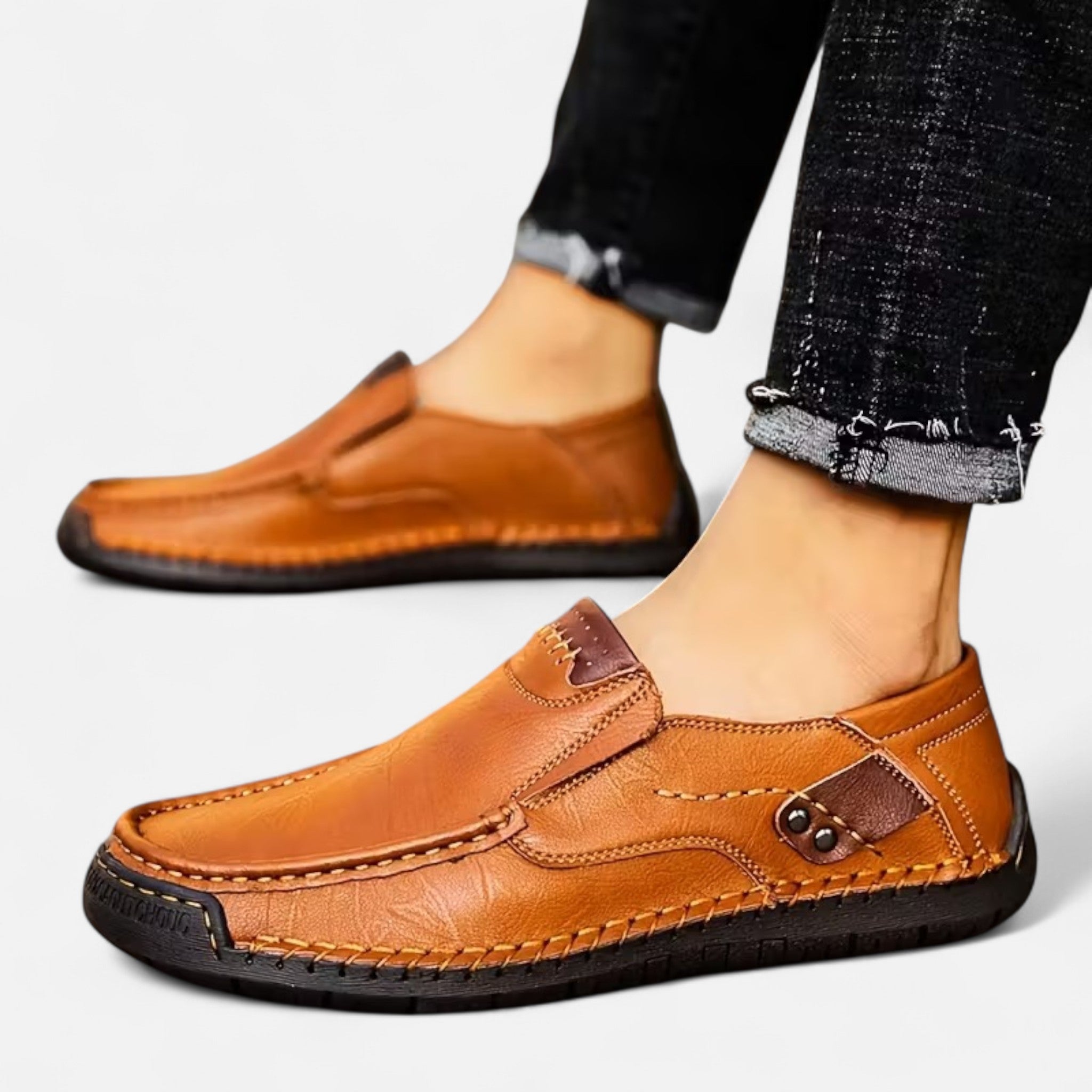 Valmonti | Men’s Slip-On Shoes – Lightweight Heritage Style