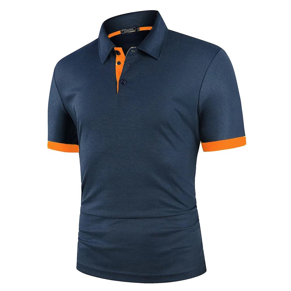 Męska klasyczna letnia koszulka polo Lekka Oddychająca Wygodna Elegancka na co dzień
