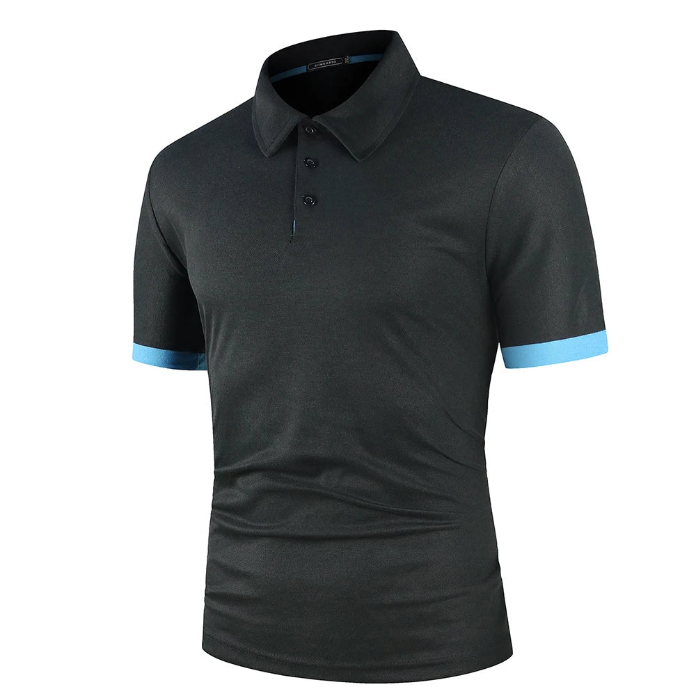 Męska klasyczna letnia koszulka polo Lekka Oddychająca Wygodna Elegancka na co dzień
