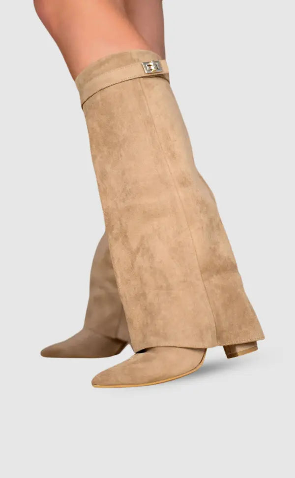 Veloura Women’s Elegant Tall Boots with Refined Silhouette and All-Day Comfort