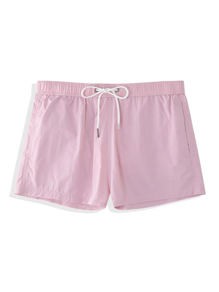 Short de bain homme en nylon, longueur courte – à cordon, indispensable pour la plage et les vacances