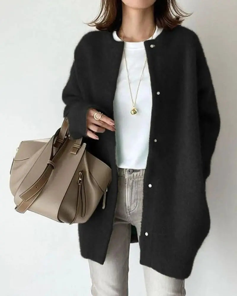 Cardigan in Lana da Donna – Strato Elegante, Leggero e Caldo per l'Uso Quotidiano