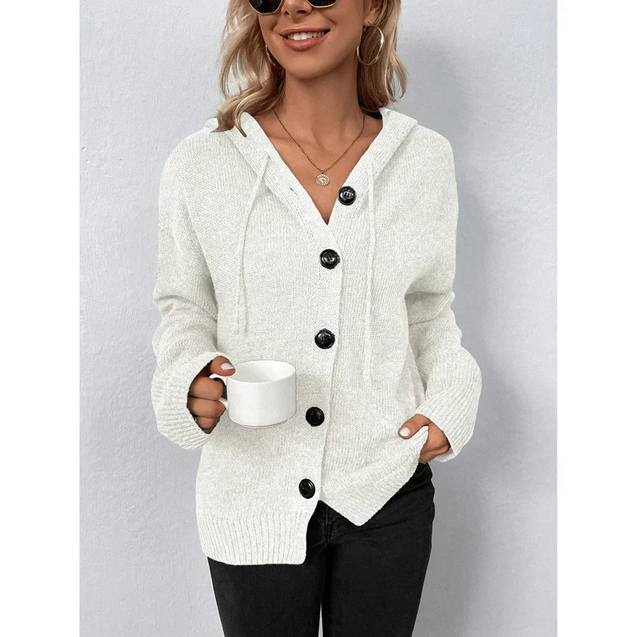 Women’s Hooded Long Sleeve Sweater – Soft Warm Comfortable Casual Stylish Everyday Pullover