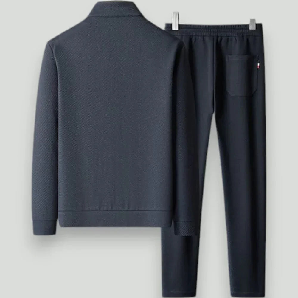 Trening bărbați două piese, confortabil, croială slim, pentru uz casual și antrenament activ, material premium ușor