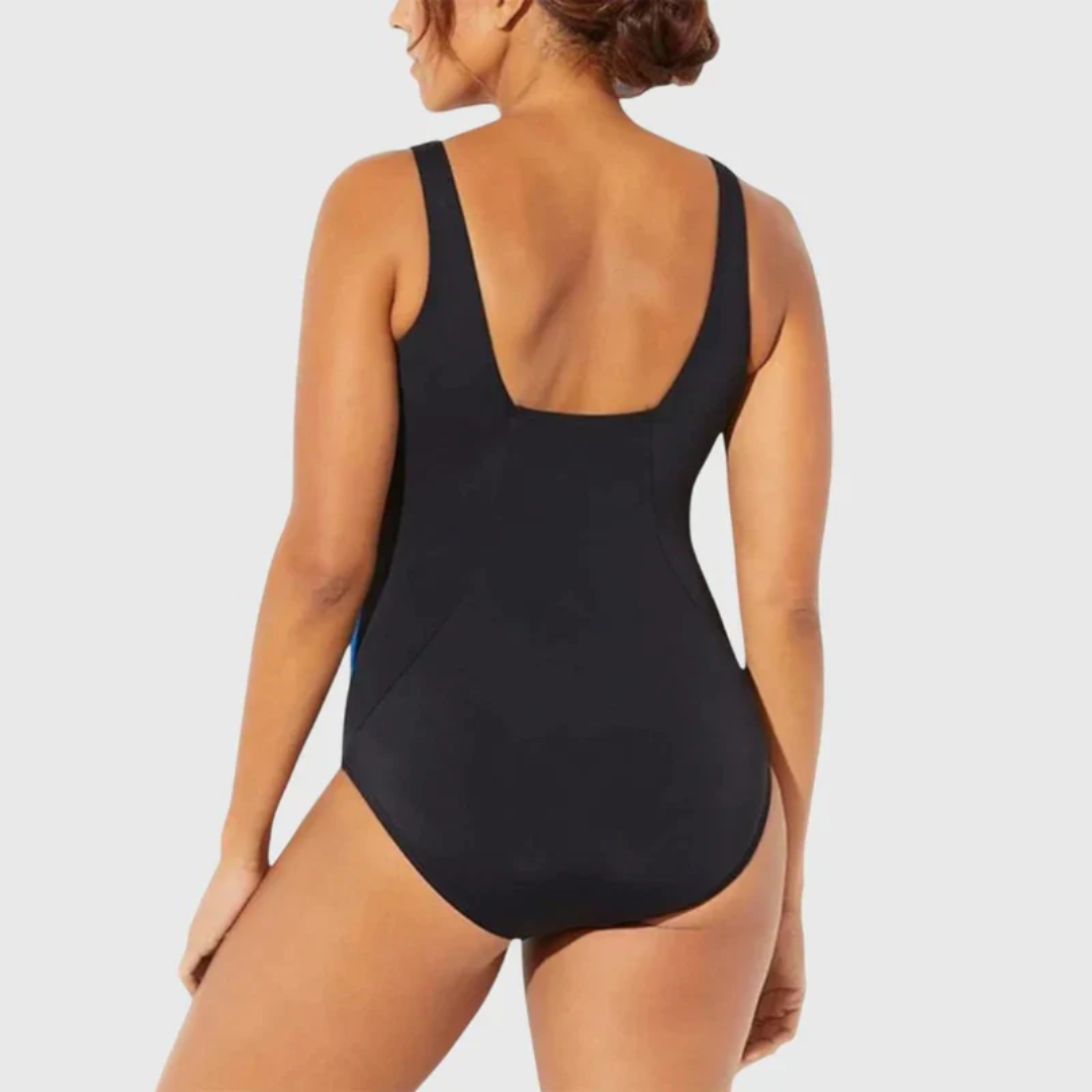 Costum de baie întreg pentru femei, cu imprimeu – ținută de vară confortabilă pentru plajă și piscină