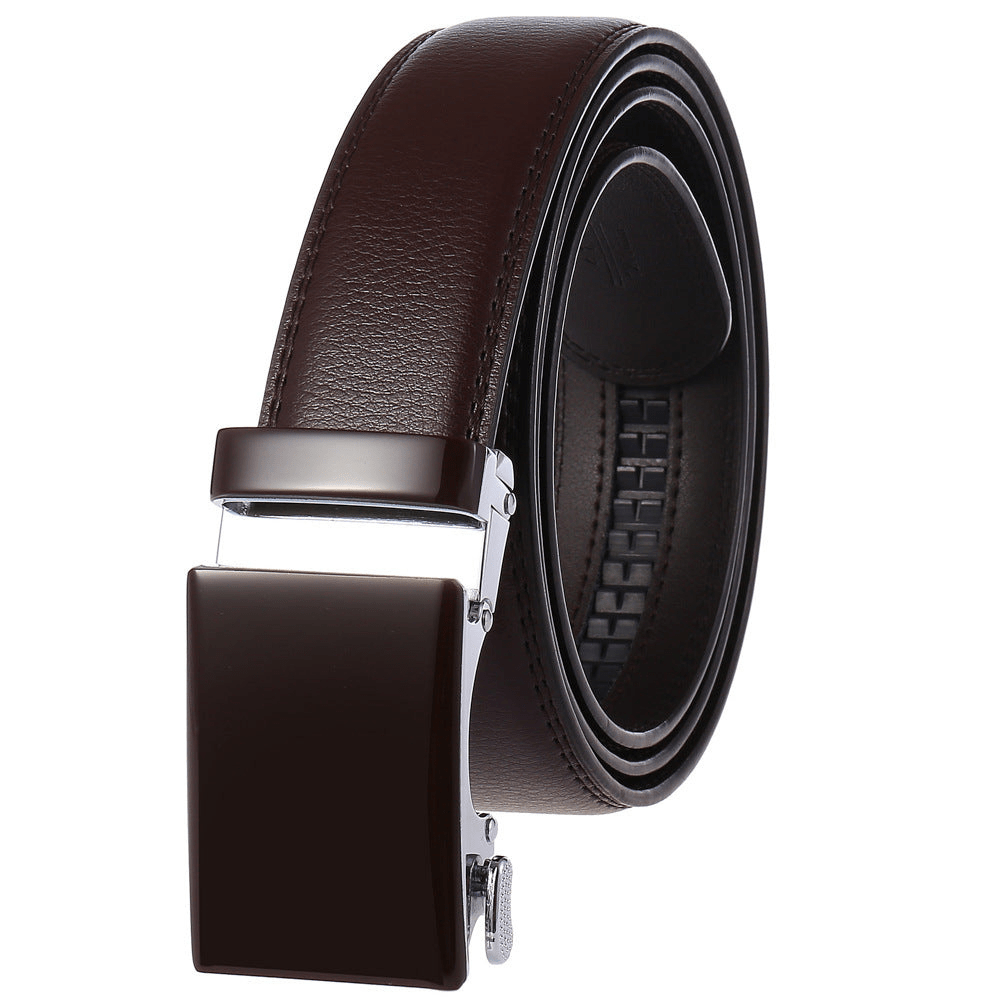 Men’s Automatic Buckle Belt – Sleek Adjustable Accessory for Smart Everyday Wear