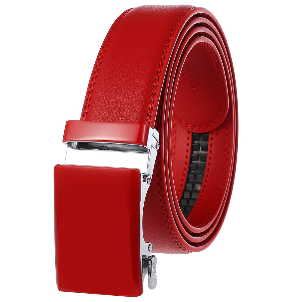 Men’s Automatic Buckle Belt – Sleek Adjustable Accessory for Smart Everyday Wear