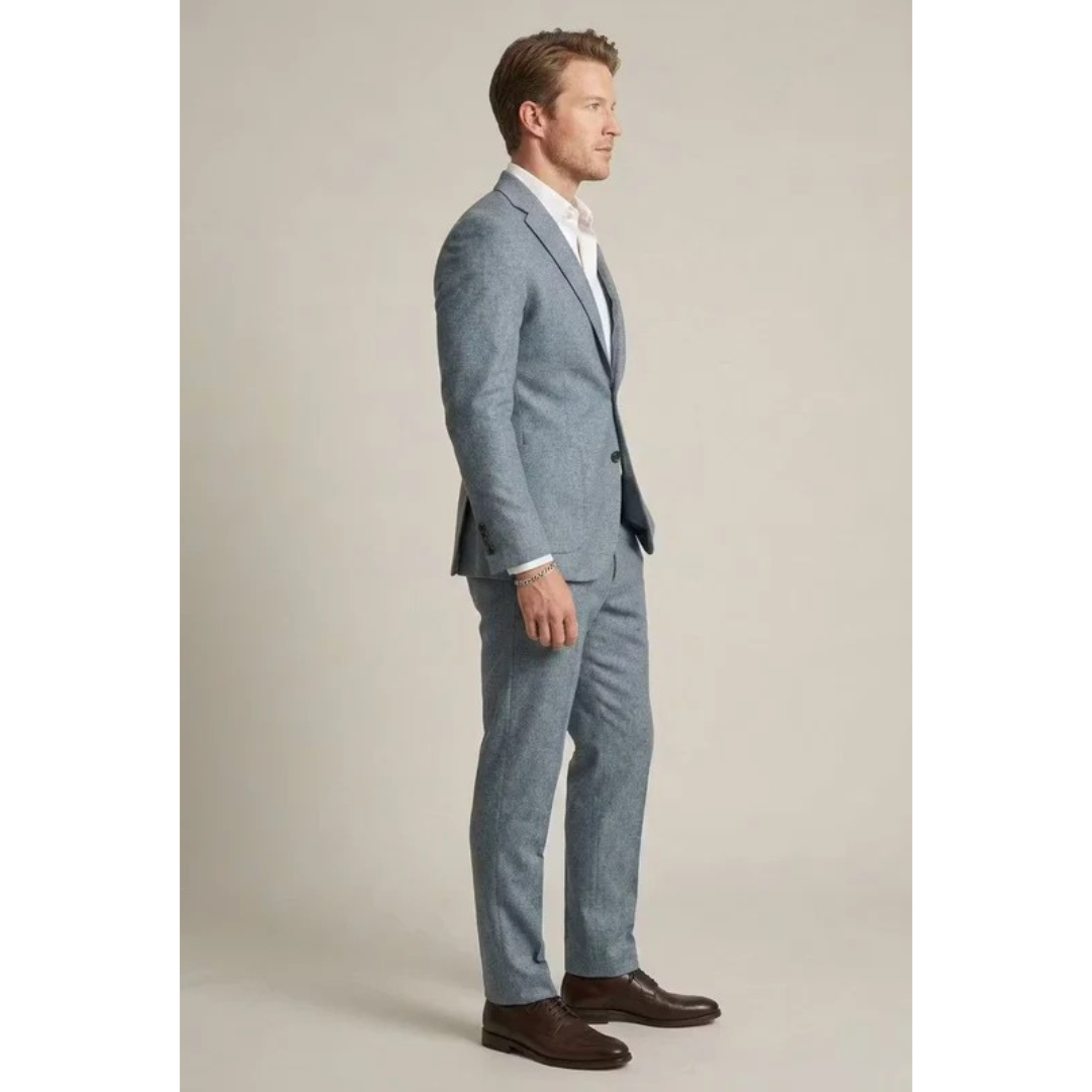 Men’s Tailored Two-Piece Suit – Modern Business Style for Events and Smart Casual Wear