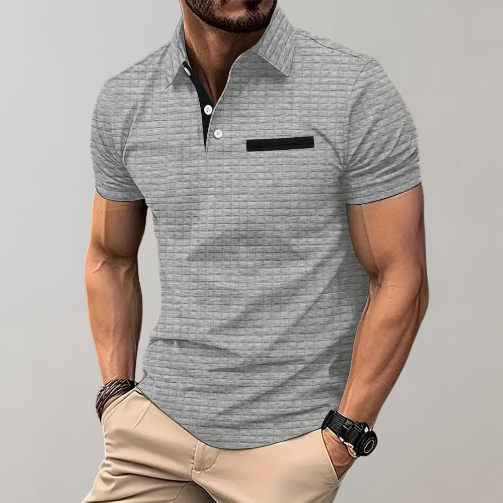 Tricou Polo Bărbați Clasic Elegant Casual Confortabil Respirabil Durabil Pentru Uz Zilnic