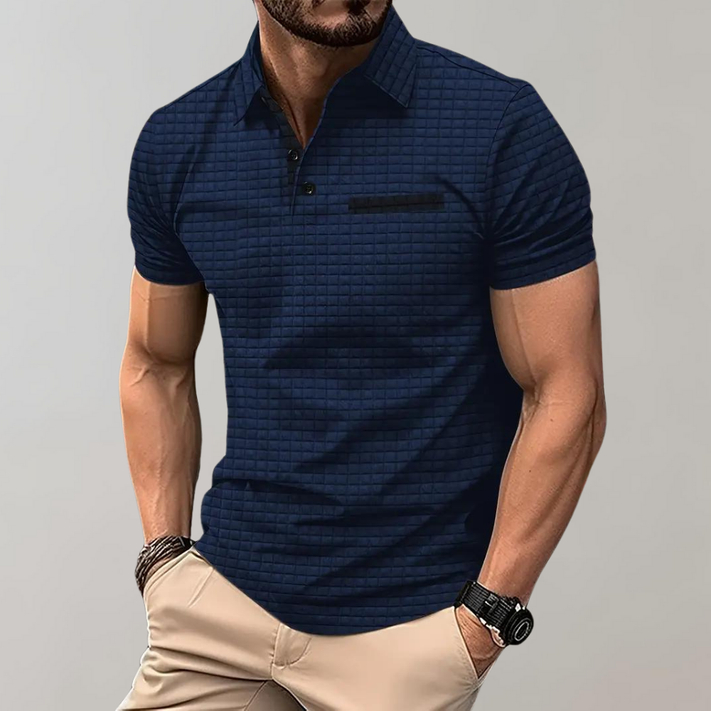Tricou Polo Bărbați Clasic Elegant Casual Confortabil Respirabil Durabil Pentru Uz Zilnic