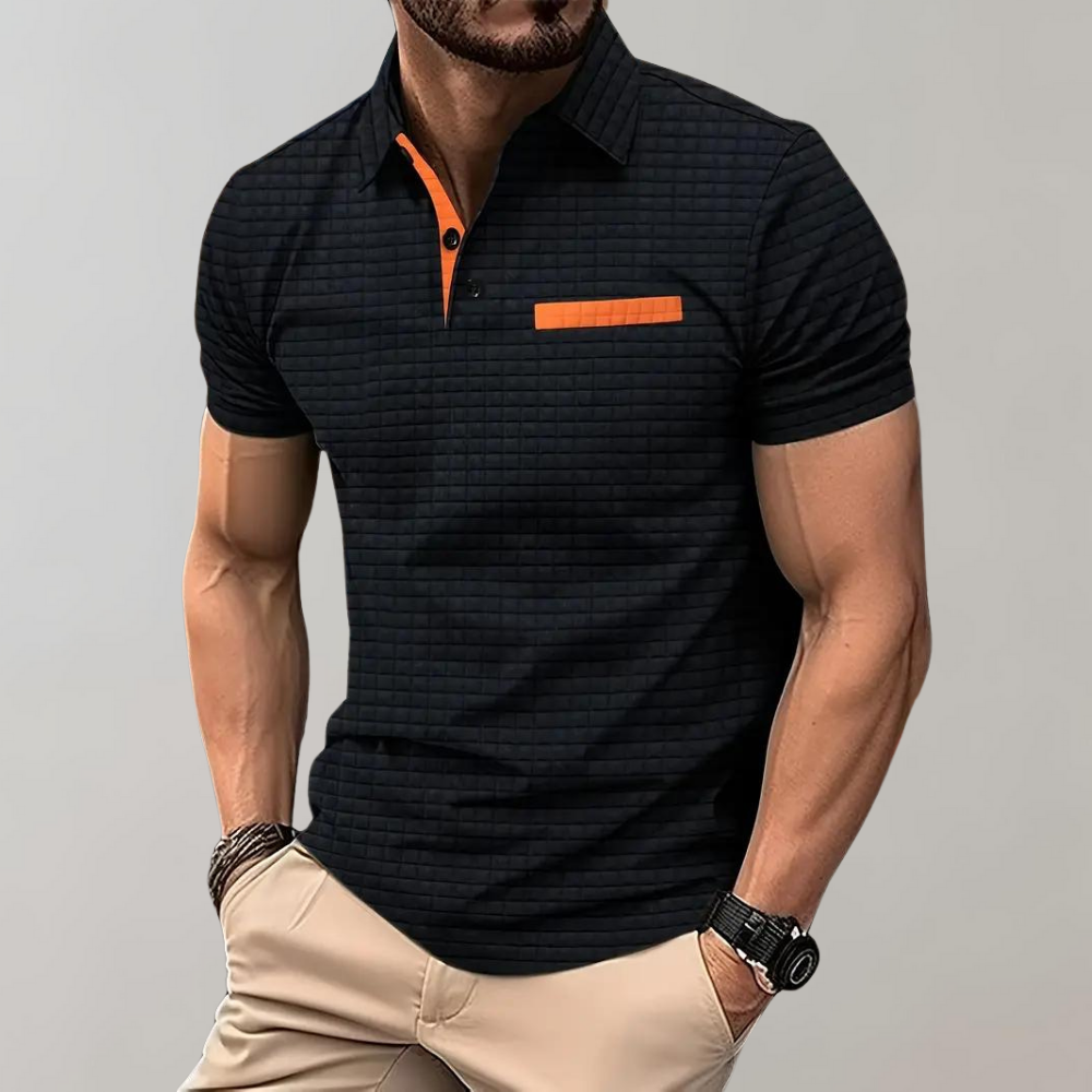 Tricou Polo Bărbați Clasic Elegant Casual Confortabil Respirabil Durabil Pentru Uz Zilnic