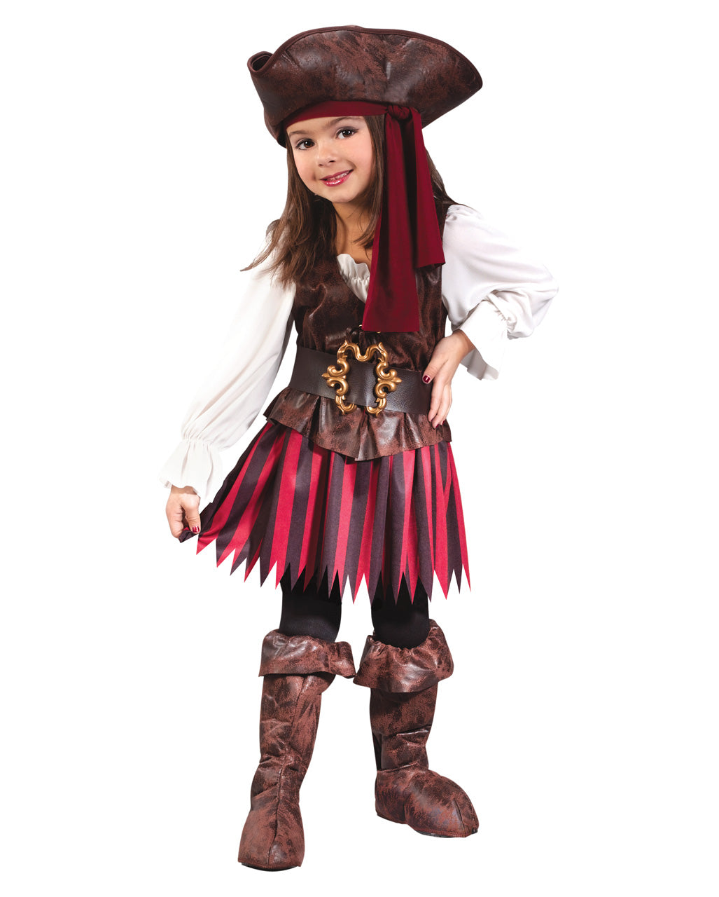 Dětský pirátský kostým s kloboukem a doplňky na Halloween