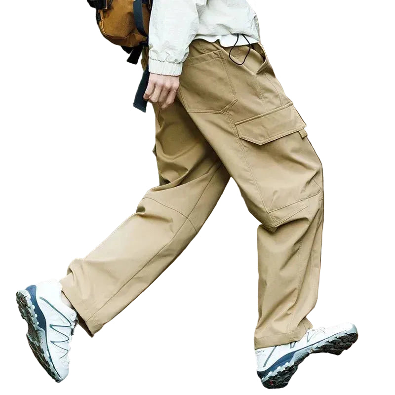 Men’s Water-Resistant Hiking Cargo Trousers – Breathable Outdoor Trousers for Active Adventures