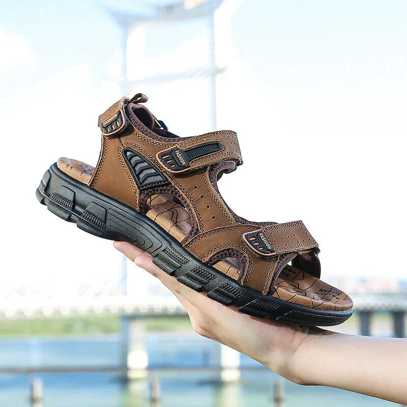 Men’s Comfort Sandals – Supportive Cushioned Breathable Everyday Walking Summer Footwear