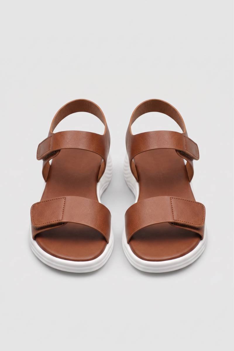 Sandalias de plataforma para mujer con correa ajustable, calzado casual ligero