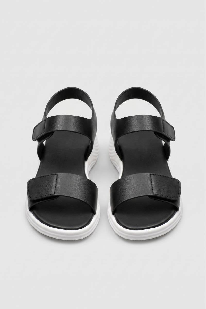 Sandalias de plataforma para mujer con correa ajustable, calzado casual ligero