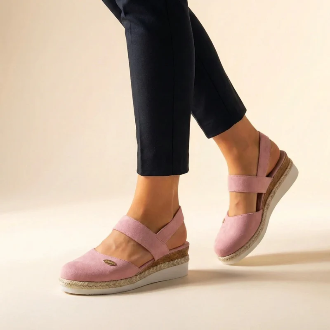 Women’s Espadrille Platform Sandals – Slingback Summer Shoes for Holidays and Everyday Wear