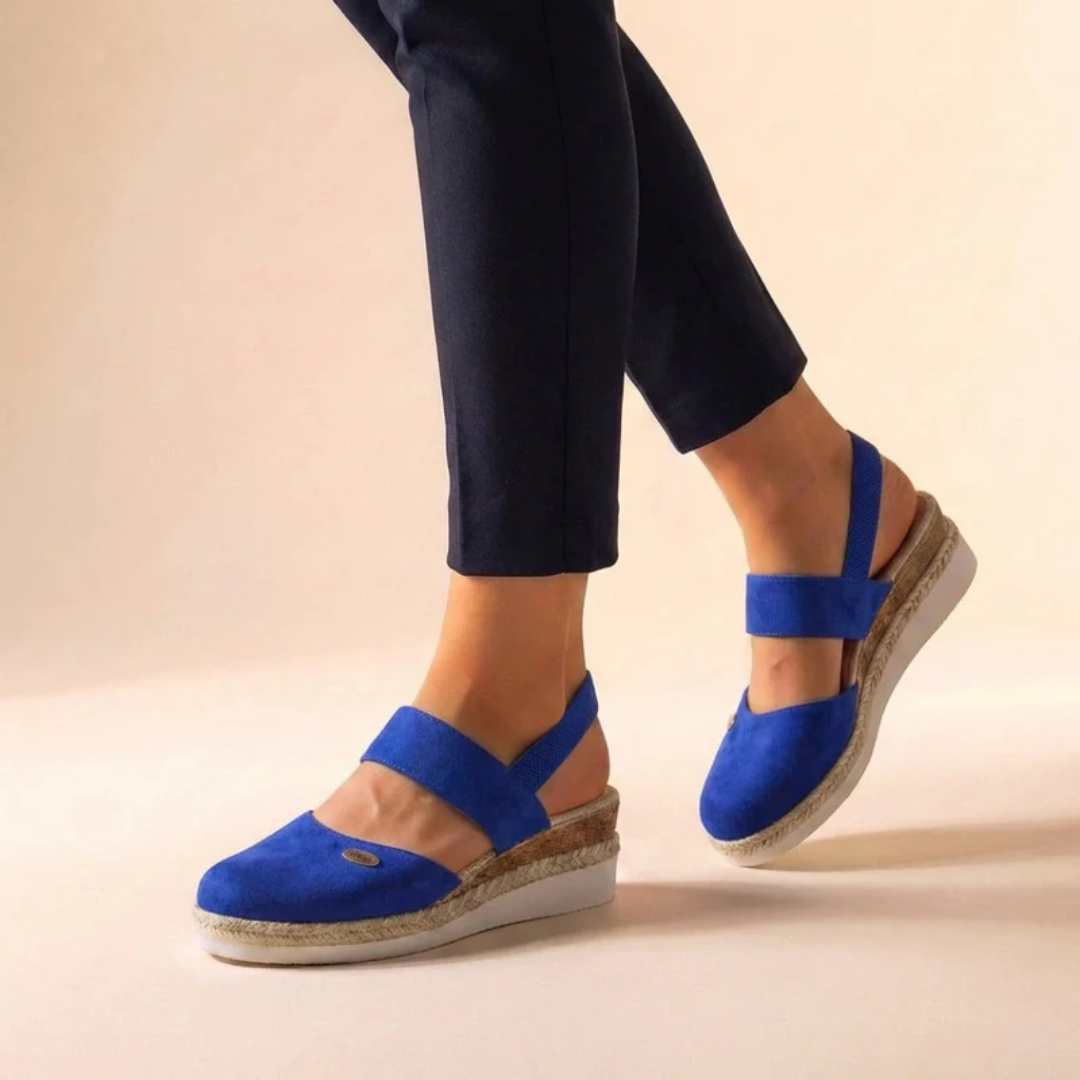 Women’s Espadrille Platform Sandals – Slingback Summer Shoes for Holidays and Everyday Wear