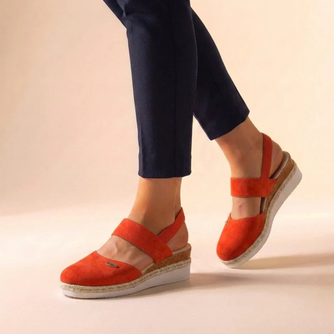 Women’s Espadrille Platform Sandals – Slingback Summer Shoes for Holidays and Everyday Wear