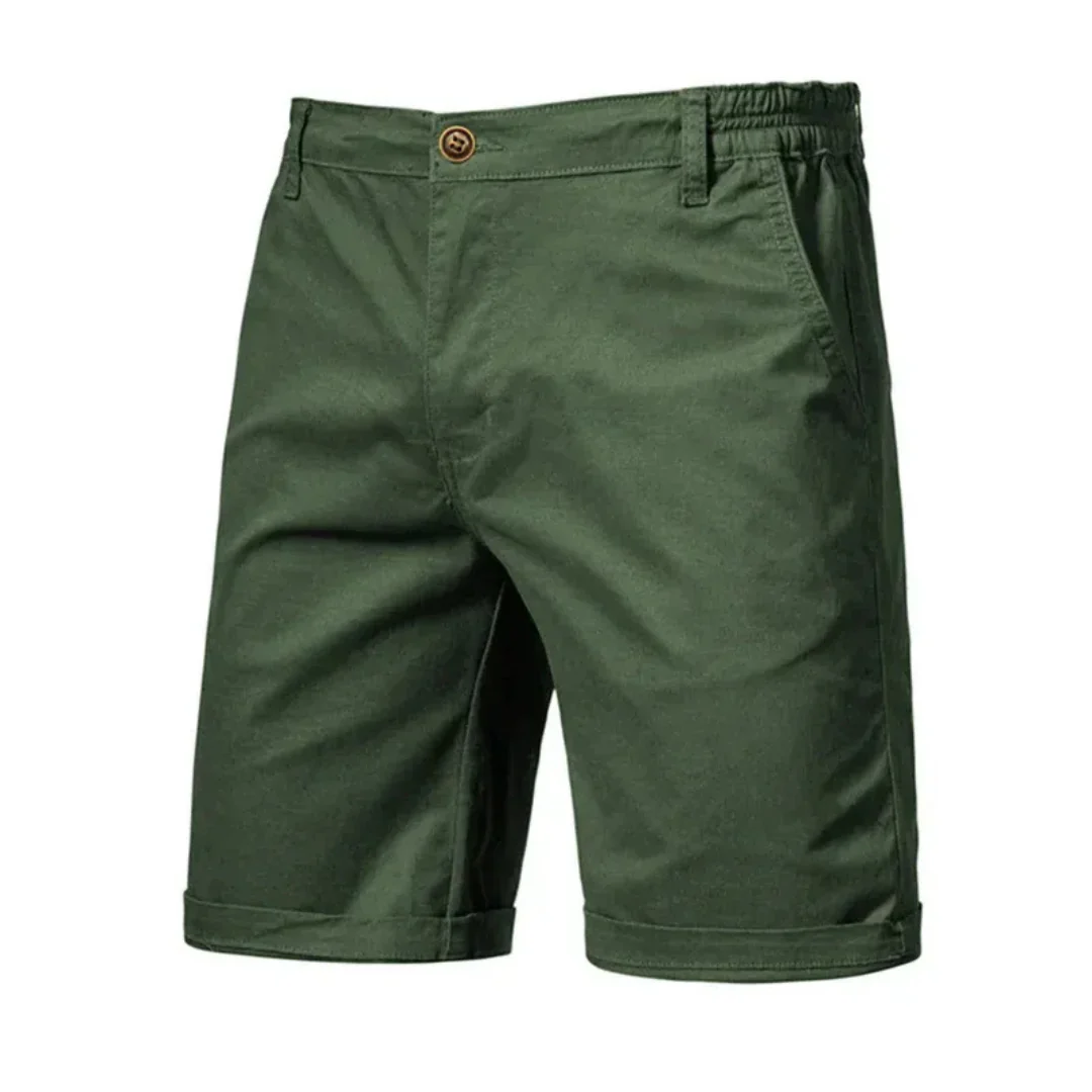 Shorts chino classiques pour homme – shorts d’été légers pour les vacances à la plage et les tenues décontractées