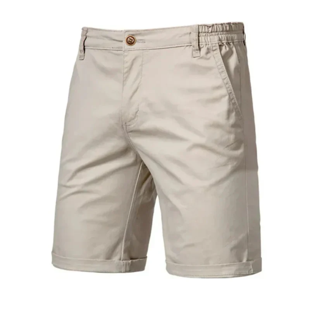 Shorts chino classiques pour homme – shorts d’été légers pour les vacances à la plage et les tenues décontractées
