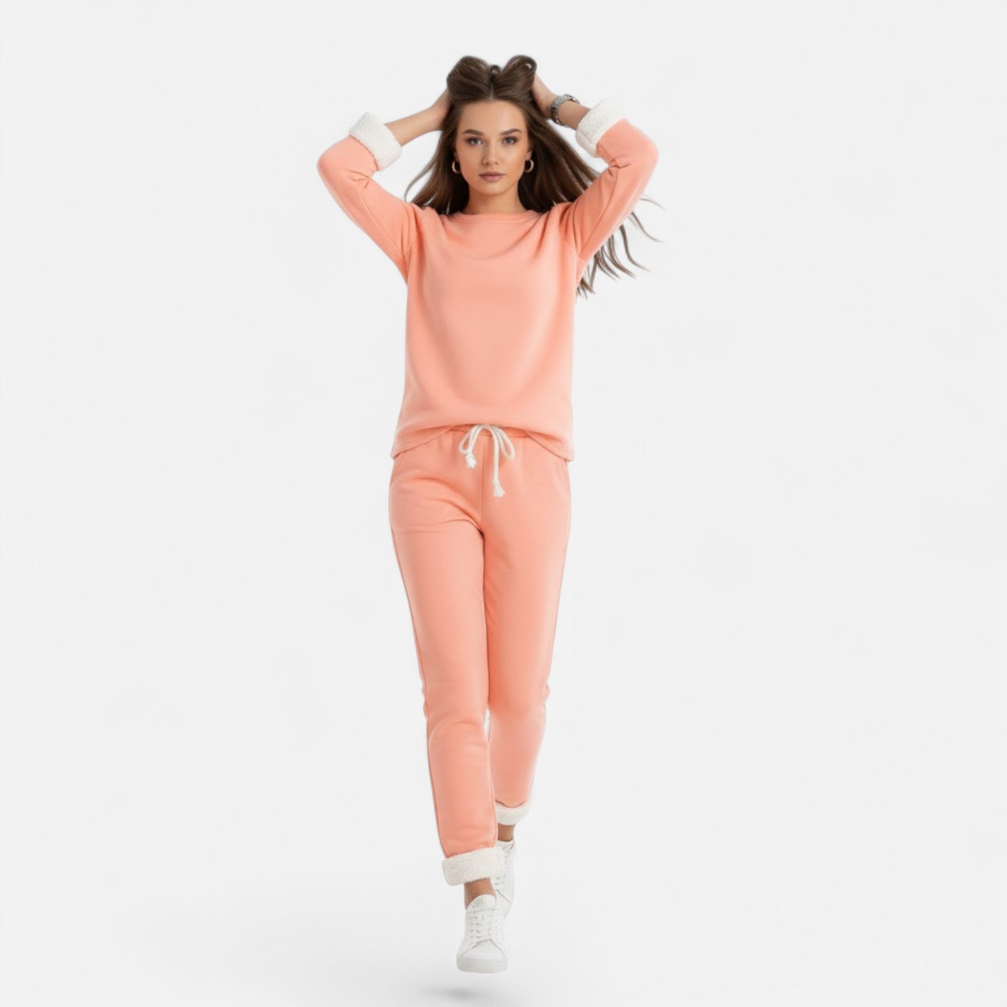 Valmonti | Women’s Quilted Thermal Homewear Suit